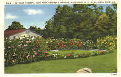 Outdoor Theatre, Blue Ridge Assembly Grounds, Black Mountain North Carolina Postcard Postcard