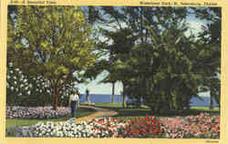 A Beautiful Vista, Waterfront Park St. Petersburg, FL Postcard Postcard