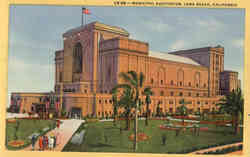 Municipal Auditorium Long Beach, CA Postcard 