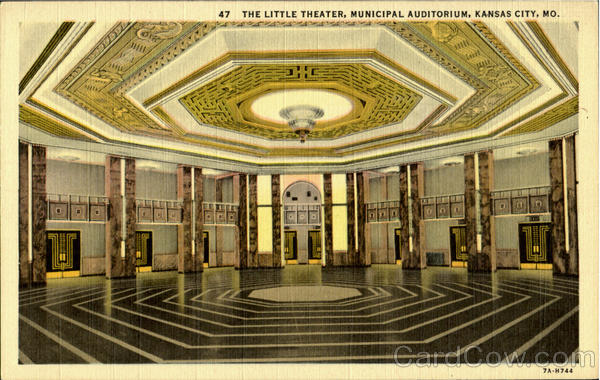 The Little Theater, Municipal Auditorium Kansas City Missouri
