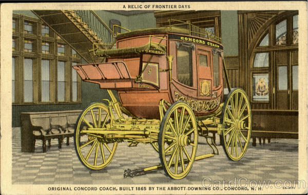 A Relic Of Frontier Days Concord New Hampshire