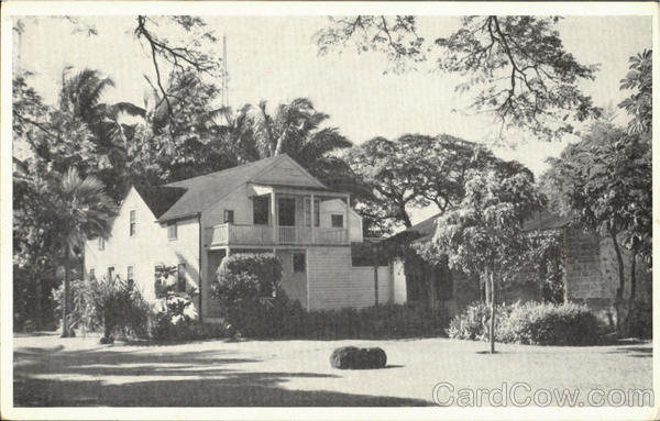 Old Mission House 1821, Printing House 1823 Honolulu Hawaii