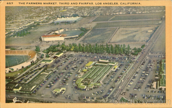 The Farmers Market Los Angeles California