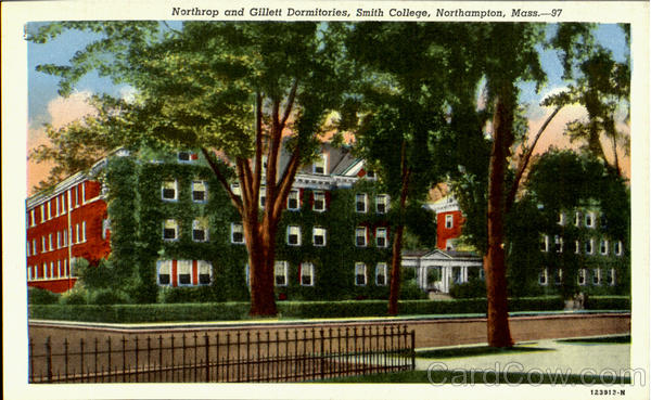 Northrop And Gillett Dormitories, Smith College Northampton Massachusetts