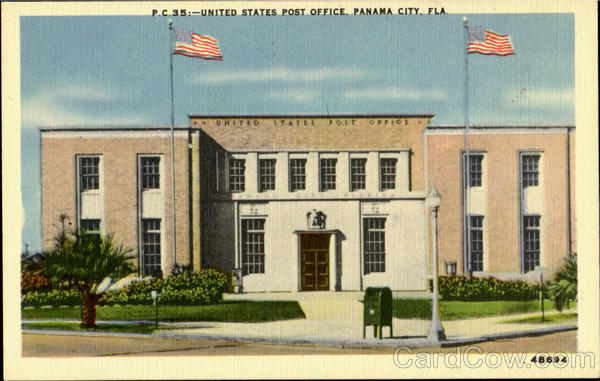 United States Post Office Panama City Florida