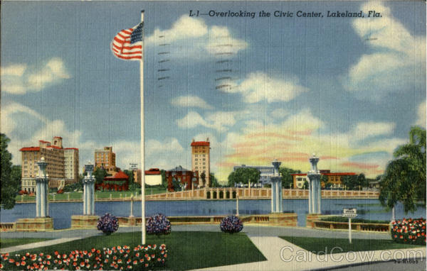 Overlooking the Civic Center Lakeland Florida