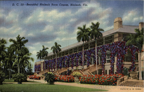 Beautiful Hialeah Race Course Florida