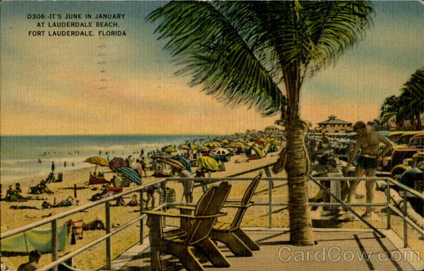 It'S June In January At Lauderdale Beach Fort Lauderdale Florida