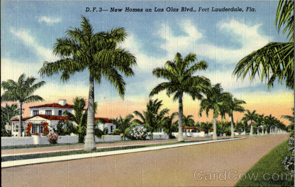 New Homes on Las Olas Blva Fort Lauderdale Florida