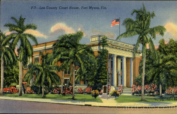 Lee County Court House Fort Myers Florida