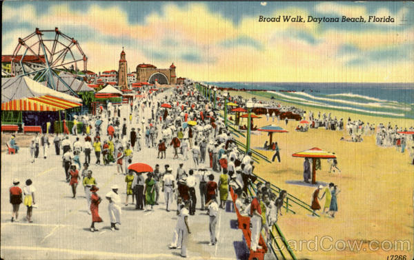 Broad Walk Daytona Beach Florida