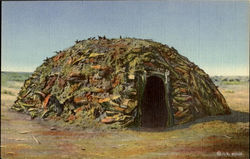 Navajo Hogan Postcard