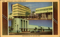 Radio City, New Studios Of Cbs And Nbs Postcard