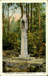 The Shrine, St. Pasul'S School Concord, NH Postcard Postcard