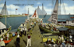 Fishermen'S Pier, Inlet Postcard