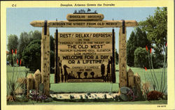 Douglas Arizona Postcard