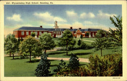 Wyomissing High School Reading, PA Postcard Postcard