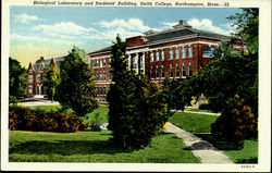 Biological Laboratory And Students' Building, Smith College Postcard