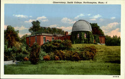 Observatory, Smith College Postcard