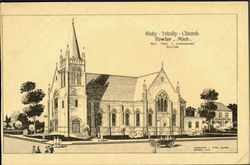 Holy. Trinity. Church. REV THEO C LINDEMANN Postcard