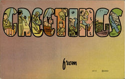 Greetings from ... Postcard