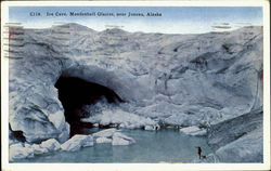 Ice Csve, Mendenhall Glacier Juneau, AK Postcard Postcard