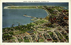 Aerial View Postcard