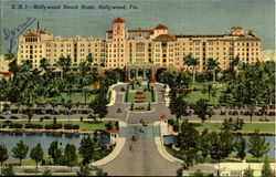 Hollywood Beach Hotel Postcard