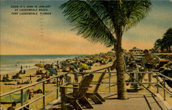It'S June In January At Lauderdale Beach Postcard