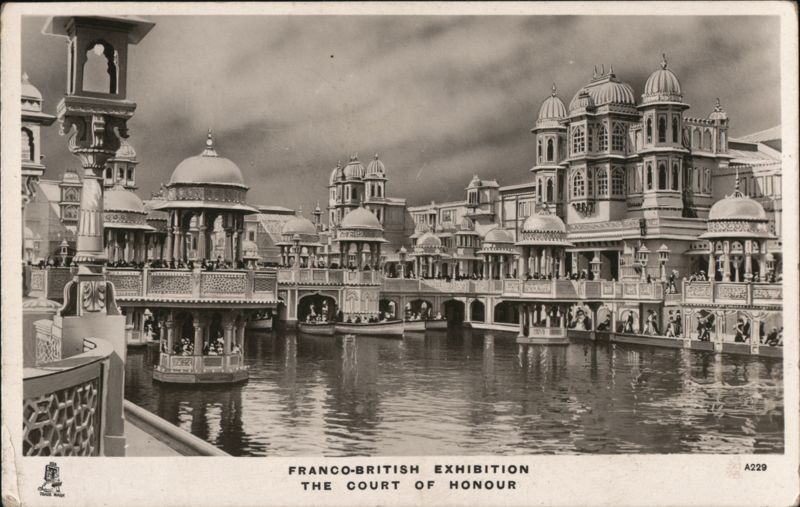 Franco-British Exhibition: The Court of Honour Exposition