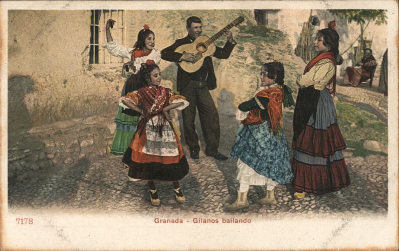 Gitanos Dancing, Granada, Spain