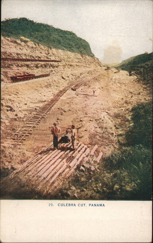 Culebra Cut, Panama Canal Construction
