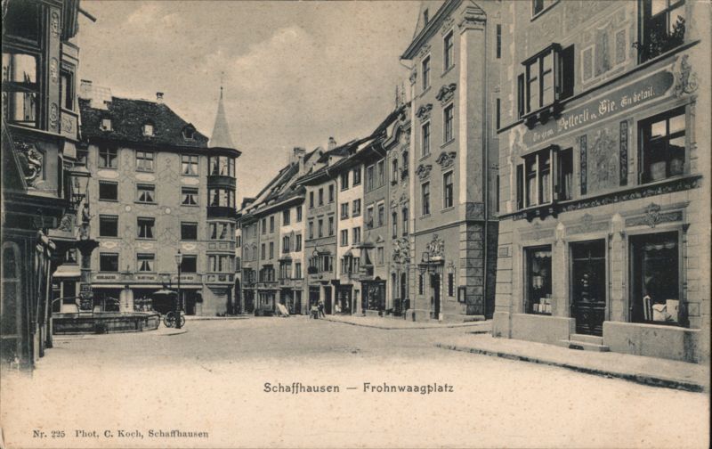 Frohnwaagplatz, Schaffhausen, Switzerland