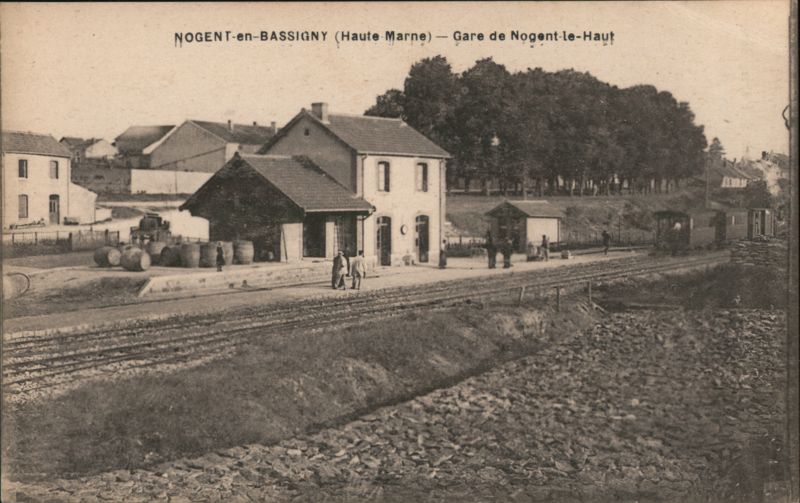 Gare de Nogent-le-Haut Train Station, Nogent-en-Bassigny France