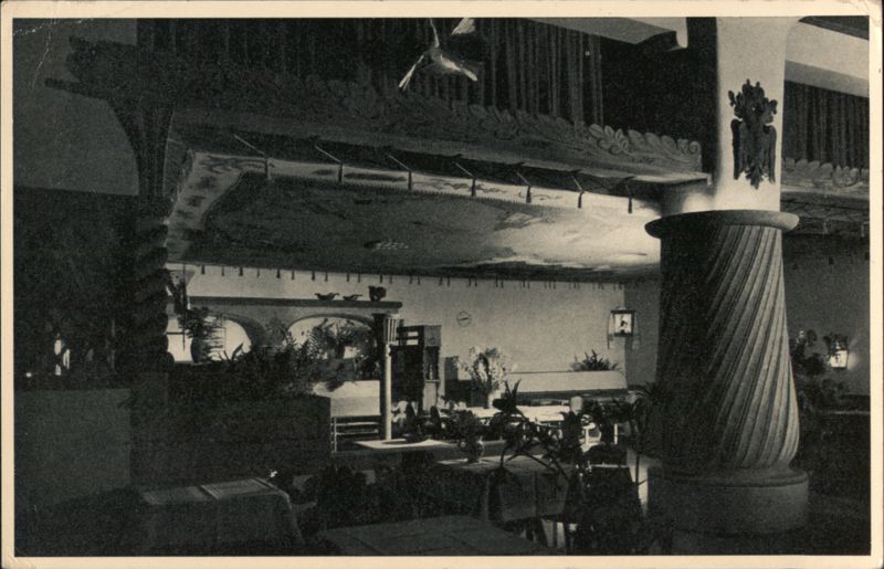 Eroila Restaurant Interior, Zurich, Switzerland H. Schneider