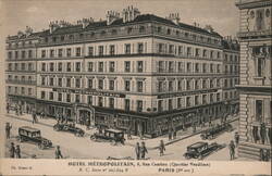Hotel Métropolitain, 8, Rue Cambon, Paris Postcard