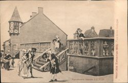 Vieux Liège Exposition 1905: Plate-forme Gothique Postcard