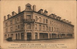Hotel du Lion Rouge, Soissons, France Postcard