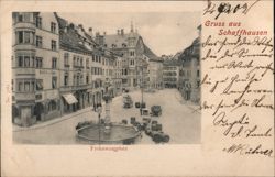 Frohnwaagplatz, Schaffhausen, Switzerland Postcard