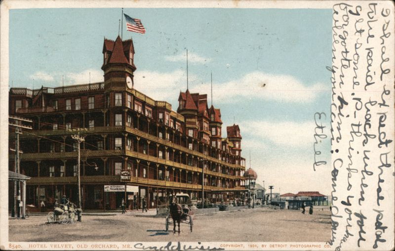 Hotel Velvet, Old Orchard, Maine Old Orchard Beach