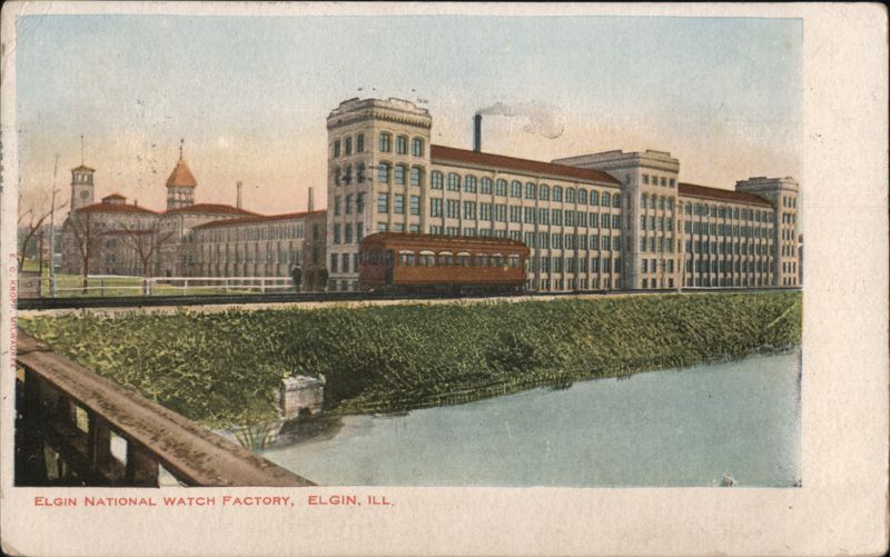 Elgin National Watch Factory, Elgin, IL Illinois