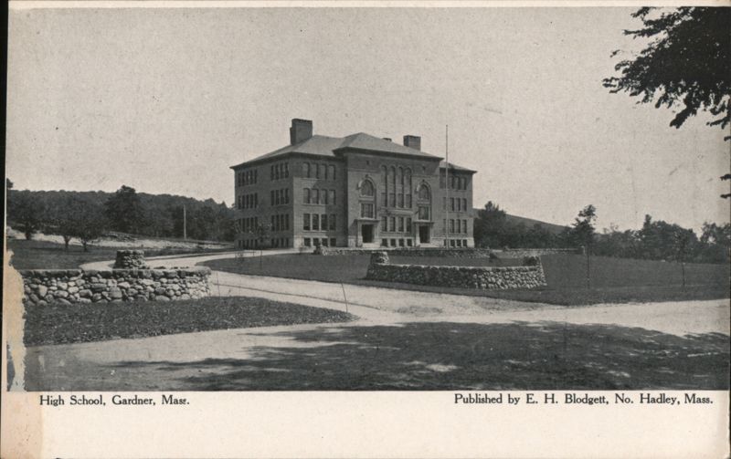 High School, Gardner, Mass. Massachusetts