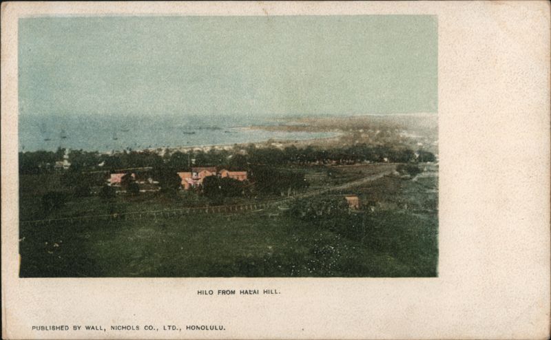 Hilo From Haiai Hill Hawaii