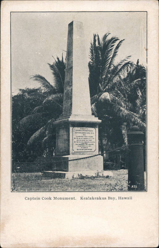 Captain Cook Monument, Kealakekua Bay Honaunau-Napoopoo Hawaii