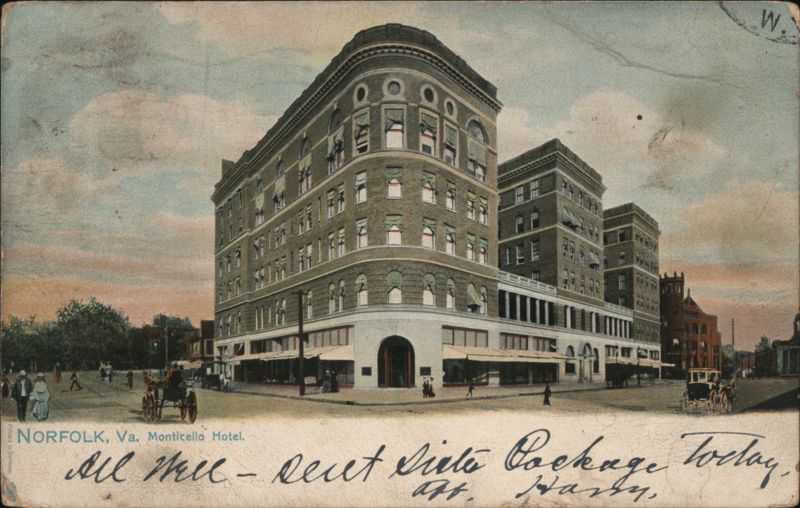 Monticello Hotel, Norfolk, VA Virginia