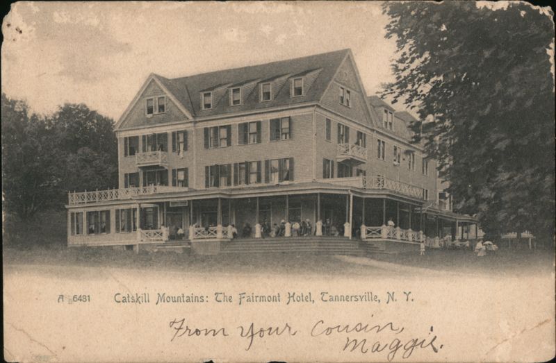 Catskill Mountains: The Fairmont Hotel, Tannersville, NY New York