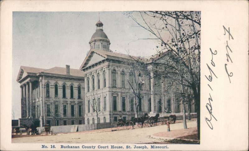 No. 16 Buchanan County Court House St. Joseph Missouri