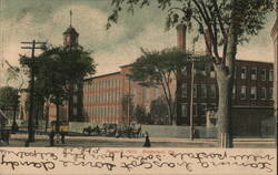 Pepperell Mills, Biddeford, Maine Postcard