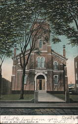 McArthur Library, Biddeford, ME Postcard