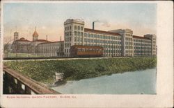 Elgin National Watch Factory, Elgin, IL Postcard